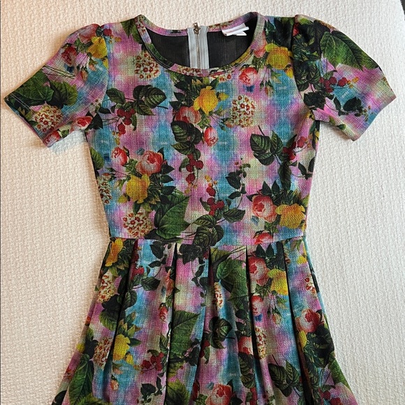 LuLaRoe Floral Dress - Picture 4 of 6